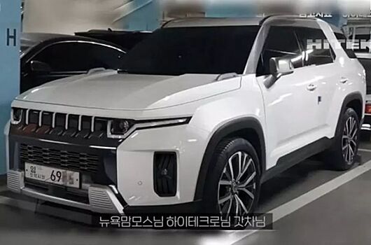 В Сеть слили первые фотографии нового кроссовера SsangYong J100