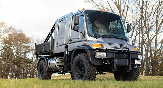 Редкий Mercedes Unimog продают в США