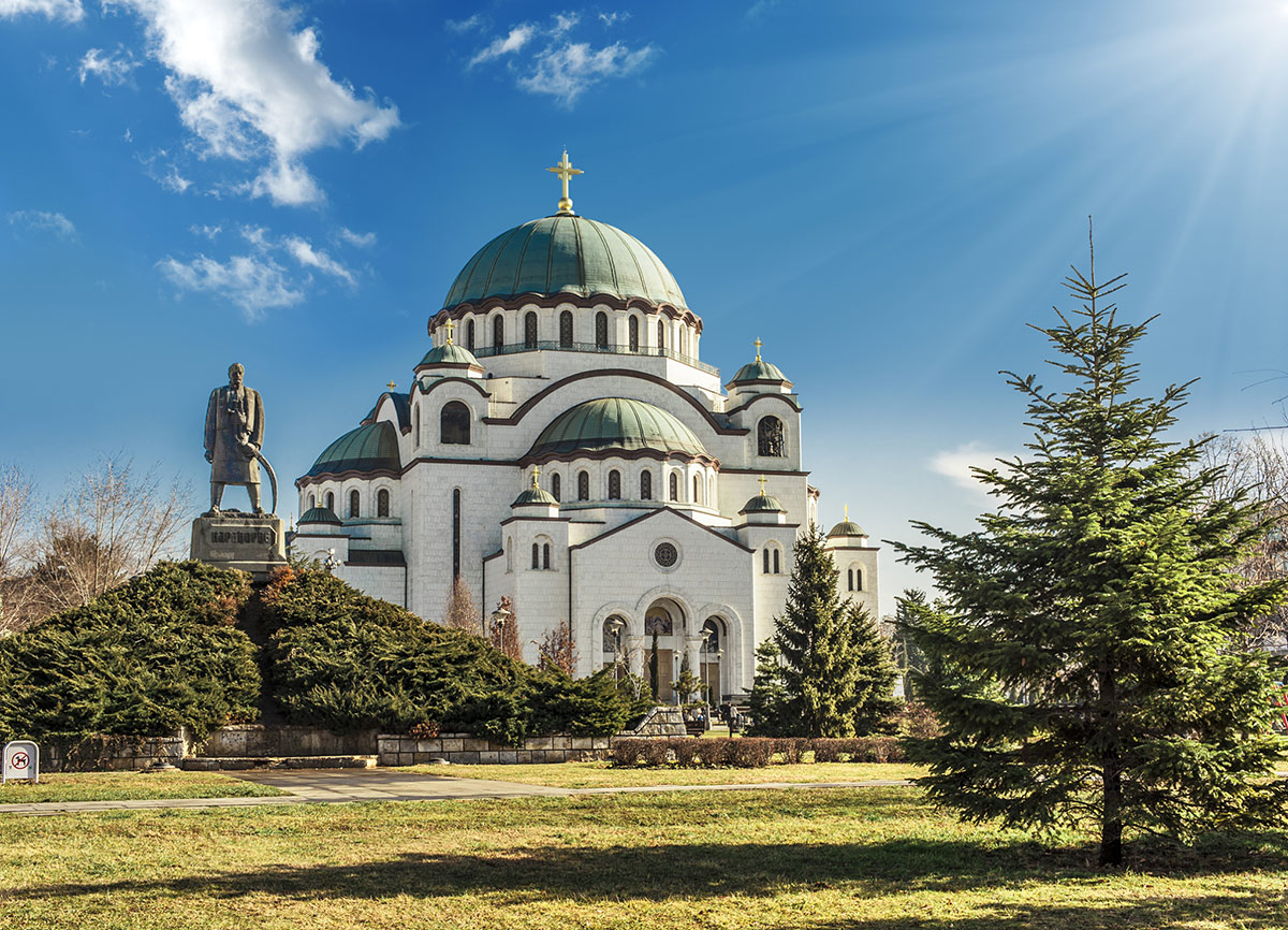 Храм святого Саввы, Белград, Сербия