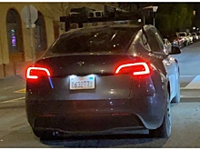Обнародованы фото тестирования лидара Tesla Model Y