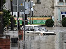 Керчь снова затопило