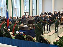 Пензенцы проводили в последний путь Василия Трохина