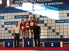 Юная волгоградка взяла медаль первенства страны по самбо