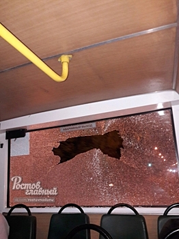 Ростовские маршрутки теряют стекла прямо на ходу