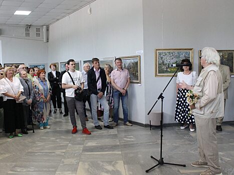 В Курске открылась выставка петербургского художника Анатолия Срывкова