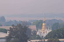 AFP: в городе Чиангмай уровень загрязнения воздуха в 35 раз превысил норму