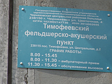 Жители посёлка Тимофеевка  жалуются на отсутствие каждодневной работы фельдшерского пункта