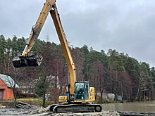 Малую реку Мошляйка расчищают по нацпроекту «Экология»