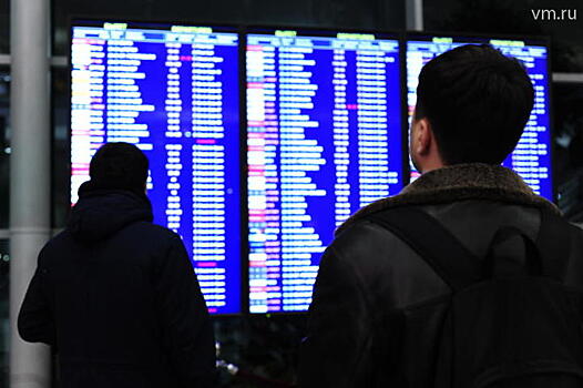 Более 40 рейсов отменили и задержали в аэропортах Москвы
