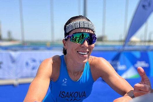 Спортсменка сборной России по триатлону одержала победу на этапе Кубка мира