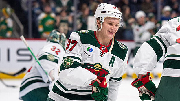 «Миннесота» одержала волевую победу над «Виннипегом» в матче НХЛ, Капризов набрал три очка
