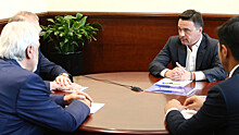 Губернатор Подмосковья Андрей Воробьёв провёл встречу с Президентом Торгово-промышленной палаты России