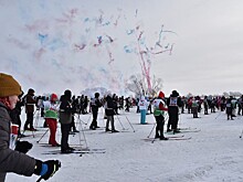 Бойцы СВО и тысячи жителей Новосибирской области поучаствовали в лыжном переходе
