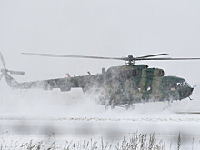 СК возбудил уголовное дело после падения вертолета Ми-8 на лед в Ульяновской области