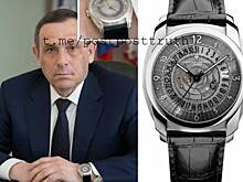 Золотое время - Глава Республики Марий Эл Евстифеев продемонстрировал часы по цене двухкомнатной квартиры