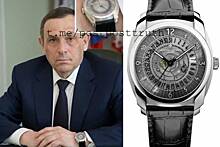 Золотое время - Глава Республики Марий Эл Евстифеев продемонстрировал часы по цене двухкомнатной квартиры