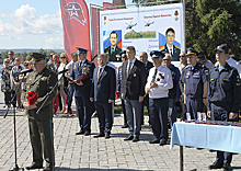 Летчики Сызранского филиала ВУНЦ ВВС приняли участие в Дне памяти и мужества