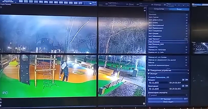 В Курске заработали новые камеры видеонаблюдения