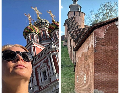 Актриса Ирина Пегова прогулялась по Нижнему Новгороду