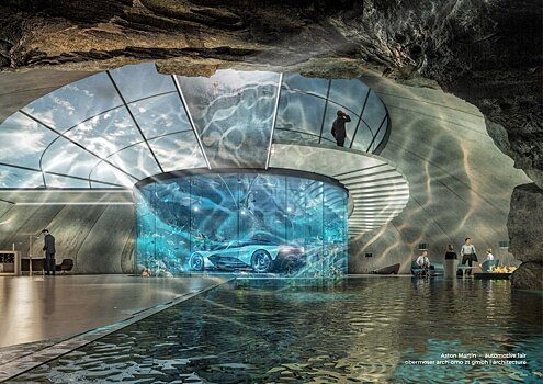 Гараж-погреб и гараж-бункер. Посмотрите на дома для спорткаров Aston Martin