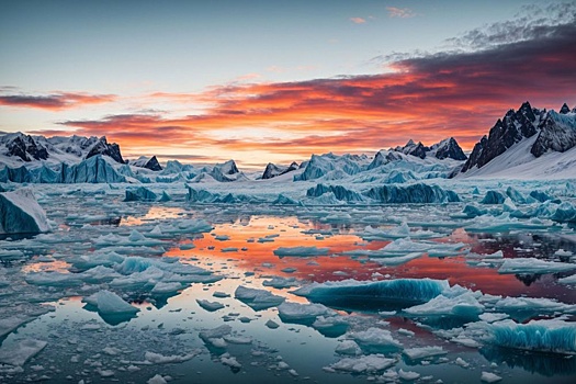В Антарктиде открыта сеть гигантских каньонов в разы глубже Большого каньона