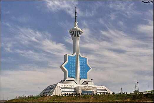 Ашхабад как на ладони: самое высокое здание Туркменистана