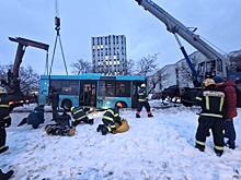 Власти Петербурга заявили, что сбивший пешеходов автобус был исправен