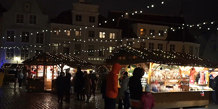 В Таллинне открылся рождественский базар