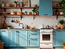 Какой цвет сделает маленькую кухню визуально больше