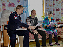 В Николаевском районе Хабаровского края прошла акция «Один день с участковым»