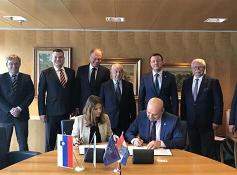 Подписано соглашение о сотрудничестве торговых палат Словении и Самарской области