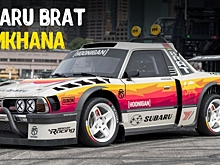 Hoonigan превратили Subaru Brat в следующую звезды Джимкханы