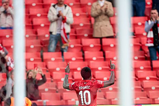 Промес стал седьмым бомбардиром в истории «Спартака»