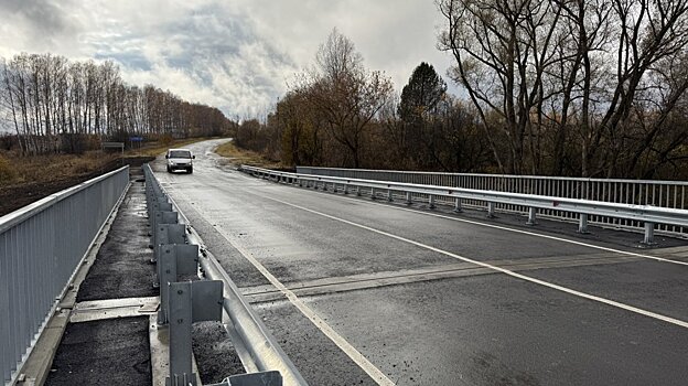 Реконструкция моста через Тумалейку завершена