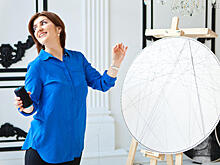 Четыре километра нитей для картины