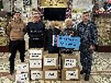 Личный состав ЛИУ-2 УФСИН России по Омской области в очередной раз собрал гуманитарную помощь для участников СВО
