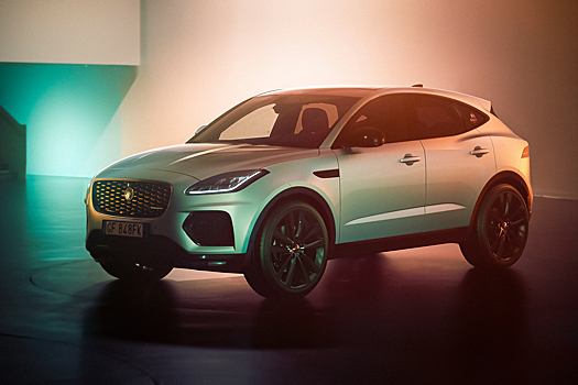 Посмотрите на уникальный Jaguar E-Pace с клетчатым узором от Baracuta