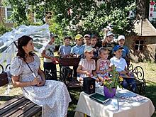 Для юных курян провели «Фетовские чтения» под открытым небом