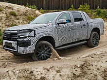 Volkswagen представил новый пикап Amarok второго поколения в камуфляже