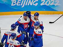 Словацкие хоккеисты во второй раз в истории вышли в полуфинал Олимпиады