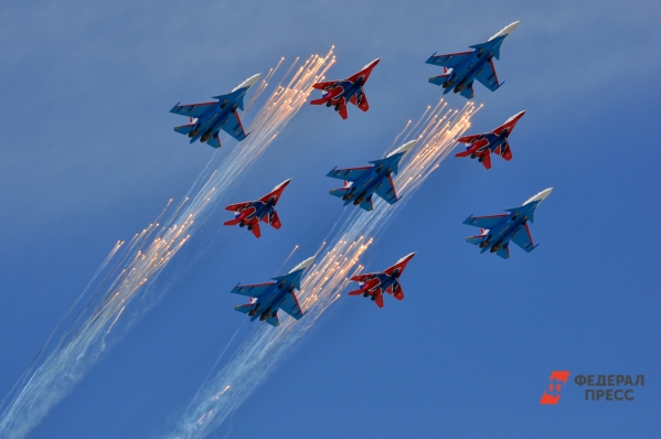 Авиационная группа «Стрижи» прибудет в Омск