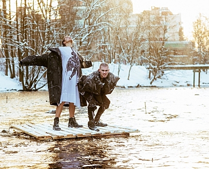 afsdfПетербуржцы сделали фэшн-съемку в водосливном канале города Сестрорецка