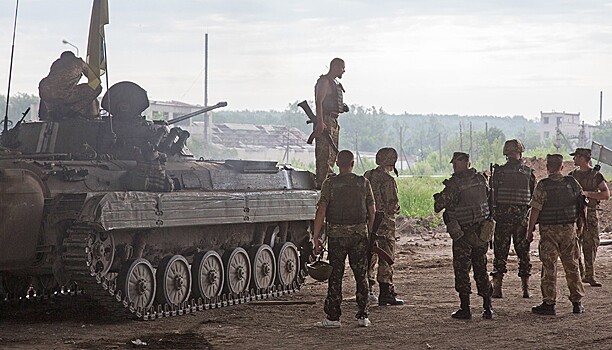 Украинские силовики обстреляли окраины города Ясиноватая