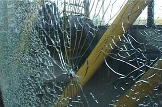 Под Новосибирском камень упал с крыши и разбил машину