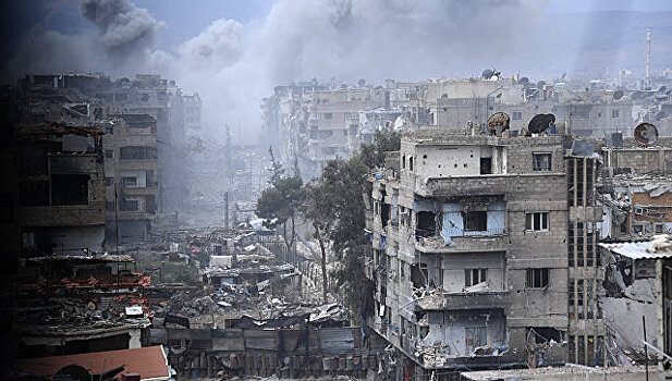 В Сирии объяснили приостановку боев на юге Дамаска