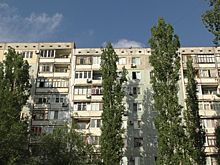 Утром под Волгоградом случился пожар в девятиэтажке