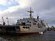 Десантный корабль «Пётр Моргунов» поступил в состав ВМФ России