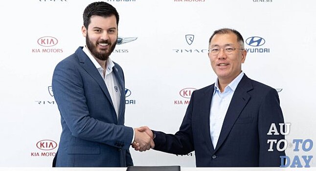 Hyundai и Kia объединились с Rimac для создания электрического спортивного автомобиля