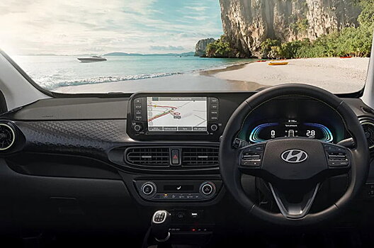 Hyundai показала салон самого дешевого кроссовера для Индии
