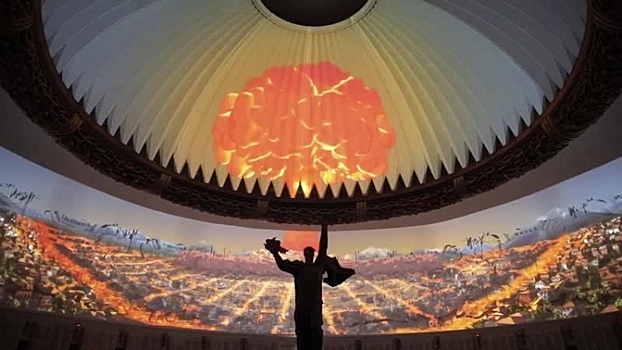 К 9 августа Музей Победы на Поклонной горе подготовил трехмерную видеопроекцию «Дальневосточный финал»